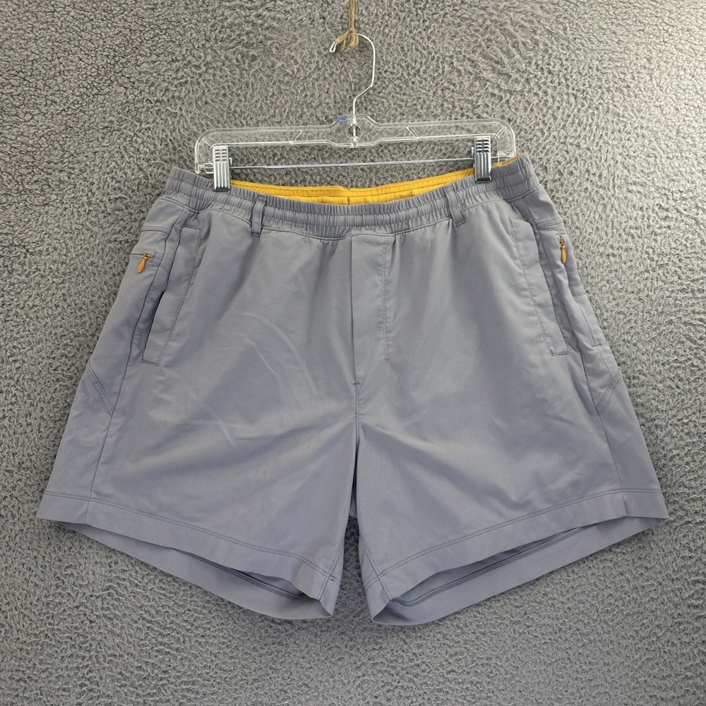 Birddogs Gym Shorts 2.0 5" Athletic Athleisure Lined Performance Gray Men's XL